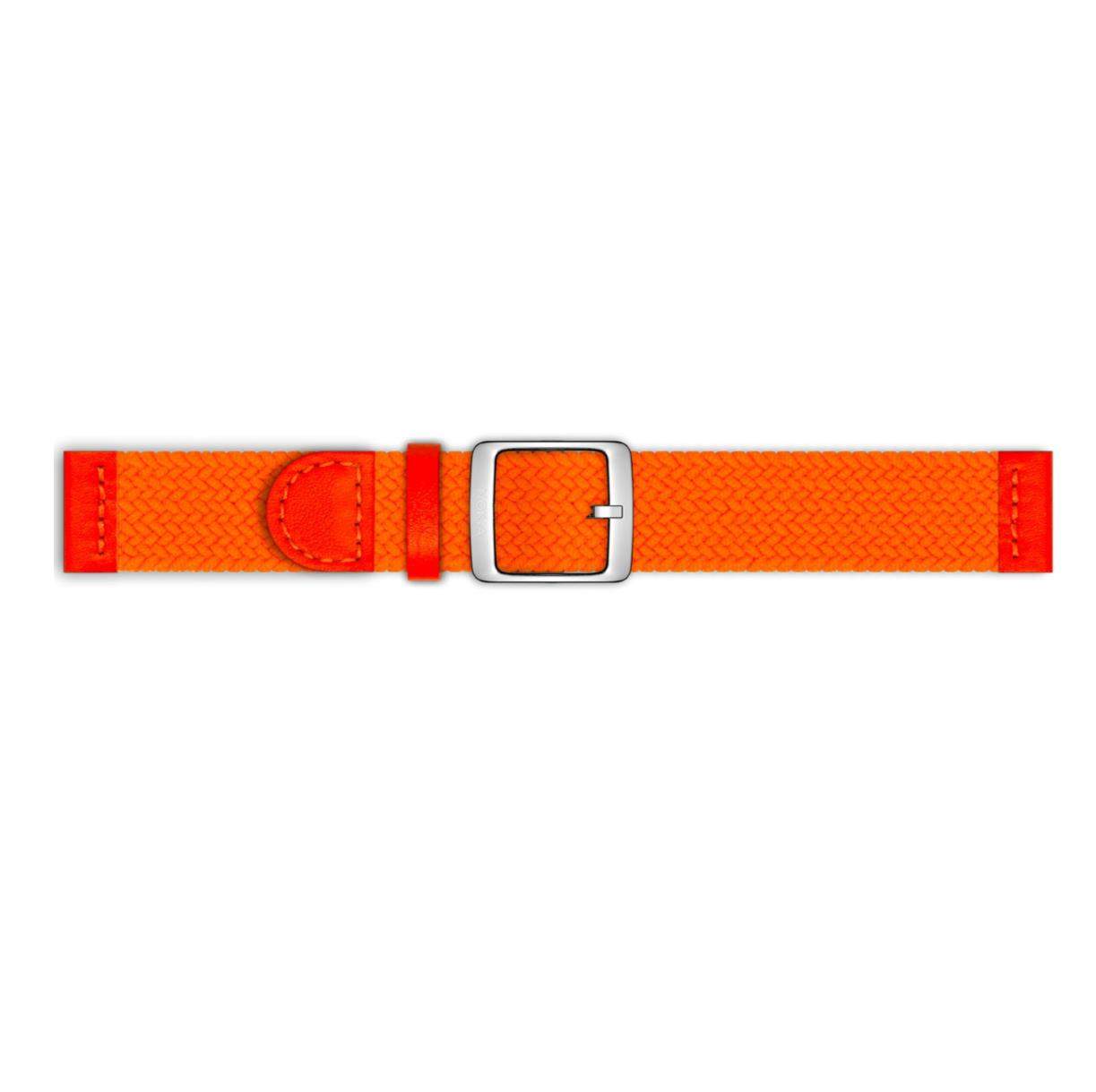 Accessory Summer Strap (18mm) - текстилна верижка за Nokia Steel и Steel HR (36mm) (оранжев)