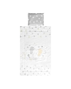 Lorelli Сет COSY Слонче, 3 части, сиво, 10420014701