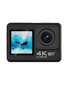Екшън камера Xmart WF475DS, 4K, Два дисплея, Wi-Fi