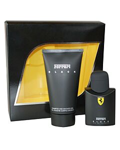 Ferrari Black Комплект за мъже EDT тоалетна вода 75 ml + SG 150ml