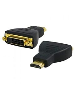 Преходник DLFI, DVI F - HDMI, Черен - 17101