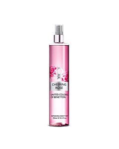 Benetton Cheering Rose Освежаващ спрей за тяло за жени 250 ml