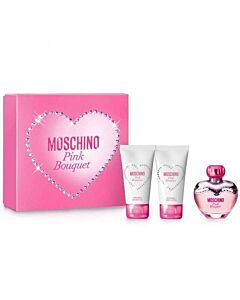 Moschino Pink Bouquet Дамски комплект EDT тоалетна вода 50ml + лосион за тяло 100 ml + Душ гел 100ml