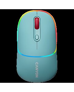 Мишка CANYON mouse MW-22 Dual Band RGB Wireless Dark Cyan CNS-CMSW22DC CNS-CMSW22DC