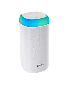 Блутут мобилна колонка HAMA Shine 2.0, 30W, LED, Защита от вода, Бял