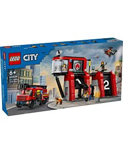 LEGO City - Fire Station with Fire Truck - 60414