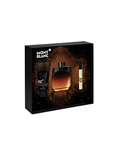 Комплект за мъже Mont Blanc Legend Night EDP 100 ml + Афтършейв балсам 100 ml + EDP 7.5 ml