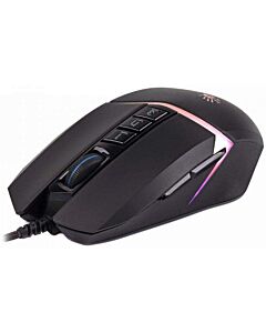 Геймърска оптична мишка А4 Bloody W60 Max Stone, Жична, USB, RGB, 10000cpi, 8 бутона, Черен