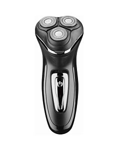 Акумулаторна самобръсначка Rosberg R51814B, 3 глави, 600 mAh, Тример, Черен