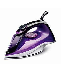 Ютия Rosberg Premium RP51050E, 2400W, 220 ml, Самопочистване, Сухо гладене, Лилав/Черен