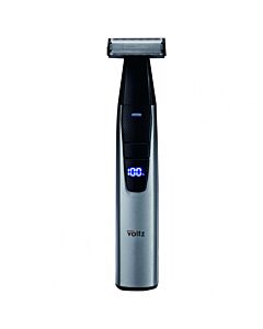 Акумулаторна самобръсначка Oliver Voltz OV51812D, 5W, 600 mAh, 60 мин, USB, Миеща се глава, Черен/сив