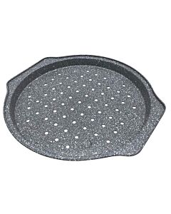 Тава за пица Klausberg KB 7496, 35x33 см, Мраморно покритие, Сив