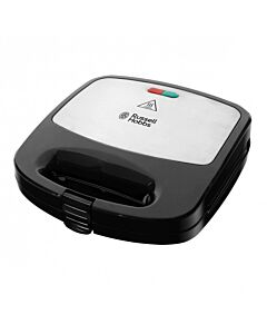 Тостер за сандвичи и гофрети 3в1 Russell Hobbs Fiesta Deep Fill 24540-56, 750W, 3 вида плочи, Черен/инокс