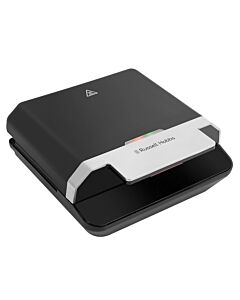Сандвич тостер Russell Hobbs Creations 26800-56, 750W, 4 филии, Незалепващи плочи, Бързо загряване, Индикатори, Черен/инокс