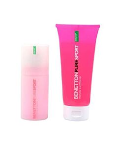 Benetton Pure Sport Комплект за жени EDT тоалетна вода 100ml + SG 200ml