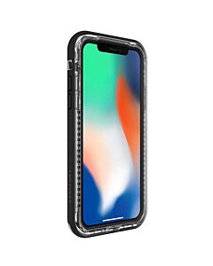 LifeProof Next - удароустойчив кейс за iPhone X, iPhone XS (черен-прозрачен)