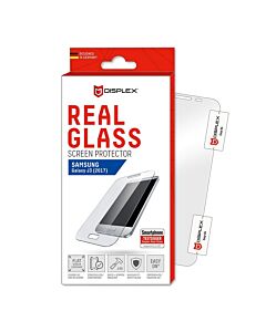 Displex Real Glass 10H Protector 2D - калено стъклено защитно покритие за дисплея на Samsung Galaxy J3 (2017) (прозрачен)