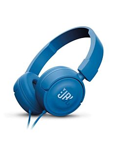 JBL T450 On-ear Headphones - слушалки с микрофон за мобилни устройства (син)