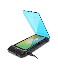 4smarts Wireless Power Bank MicroKill with UV sterilizer 5000mAh - външна батерия с безжично зареждане и UV стерилизатор (черен)