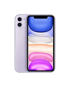 Apple iPhone 11 128GB - фабрично отключен (лилав)