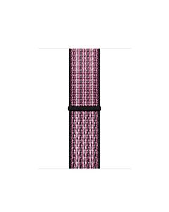 Apple Watch Nike Band Sport Loop - оригинална текстилна каишка за Apple Watch 42мм, 44мм (розов-лилав)