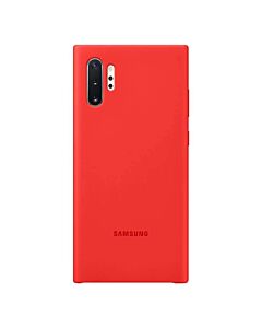 Samsung Silicone Cover Case EF-PN975TR - оригинален силиконов кейс за Samsung Galaxy Note 10 Plus (червен)