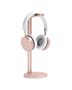 Satechi Aluminium Slim Headphone Stand - дизайнерска алуминиева поставка за слушалки (розово злато)