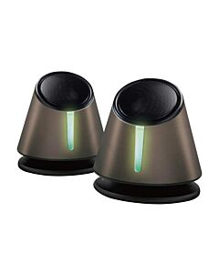 Omega Speakers 2.0 OG-118B Tube 3W RMS USB - тонколони за компютър (сив)