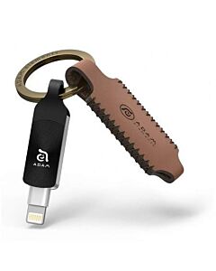 Adam Elements iKlips Duo Plus Lightning USB 3.1 - външна памет за iPhone, iPad, iPod с Lightning (128GB) (черен)