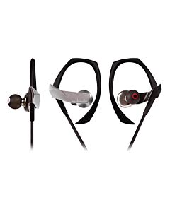 Moshi Clarus Dual-driver Earphones - аудиофилски слушалки с микрофон и управление на звука за iPhone, iPod и iPad (сребрист)