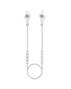 Bang & Olufsen BeoPlay E6 Motion - уникални безжични слушалки с микрофон и управление на звука за мобилни устройства (бял)