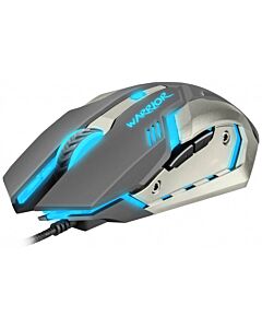 Fury Warrior NFU-0869 Gaming Mouse - геймърска мишка с LED подсветка (черен)