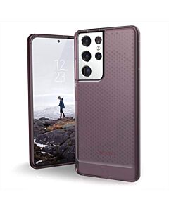 Urban Armor Gear Lucent Case - удароустойчив силиконов калъф за Samsung Galaxy S21 Ultra (лилав)