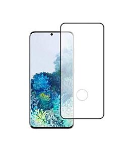 Premium Hard 3D Tempered Glass - стъклено защитно покритие за целия дисплей на Samsung Galaxy S21 Ultra (черен)