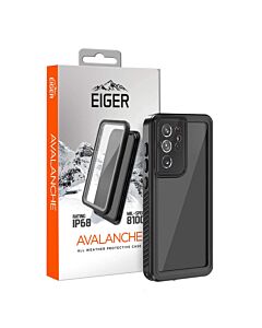 Eiger Avalanche Case - ударо и водоустойчив кейс за Samsung Galaxy S21 Ultra (черен)