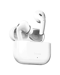 Baseus Encok W3 TWS In-Ear Bluetooth Earphones - безжични блутут слушалки със зареждащ кейс (бял)