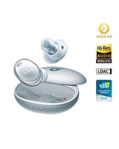 Anker Soundcore Liberty 3 Pro TWS Noise-Cancelling Earbuds - безжични блутут слушалки с кейс за мобилни устройства (сив)