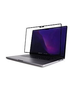 Moshi iVisor AG - качествено матово защитно покритие за Macbook Pro 14 M1 (2021), MacBook Pro 14 M2 (2023) (черен)