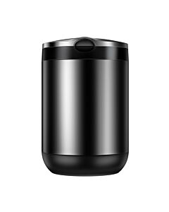 Baseus Mini Car Ashtray With LED Backlight (CRYHG01-01) - алуминиев пепелник за автомобил (черен)
