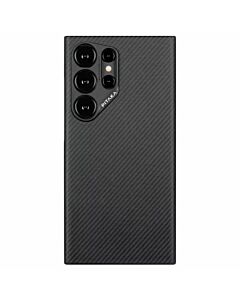 Pitaka MagEZ 4 600D Aramid Fiber MagSafe Case - кевларен кейс с MagSafe за Samsung Galaxy S24 Ultra (черен-сив)