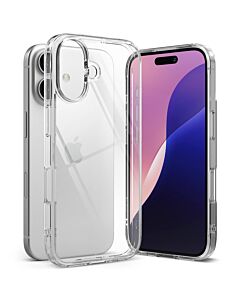 Ringke Fusion Case - хибриден удароустойчив кейс за iPhone 16 Plus (прозрачен)