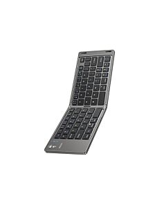 Yesido Foldable Bluetooth Wireless Keyboard KB27 - сгъваема безжична клавиатура за компютри и мобилни устройства (черен)