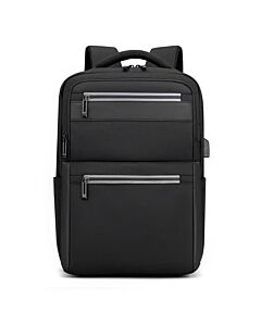Раница за лаптоп DLFI BP-28, 15.6", Черен - 45307