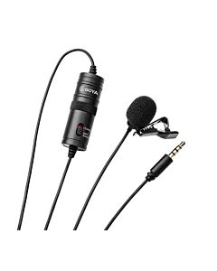 Микрофон брошка BOYA BY-M1, 3.5mm жак