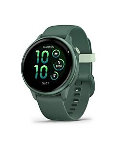 Garmin vívoactive® 6 - vívoactive® 6 - Metallic Jasper Green с Jasper Green каишка 010-02985-02