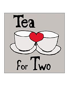 Ambiente салфетка Tea for two stone 20бр. 13312845