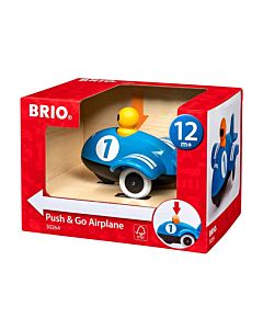Brio играчка за бутане самолет 30264