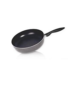 Тиган дълбок SAPIR SP 1319 A26D, 26 см, Незалепващо покритие, Черен