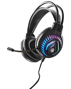 Cellular line Gaming слушалки MS Predator с микрофон, Черни 10380