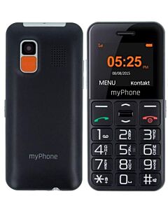 MyPhone Телефон myPhone Halo Easy, Черен 4259